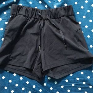 Lululemon navy blue shorts
